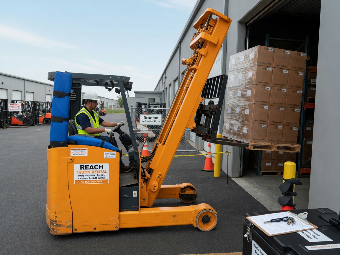 Reach Truck Rental services