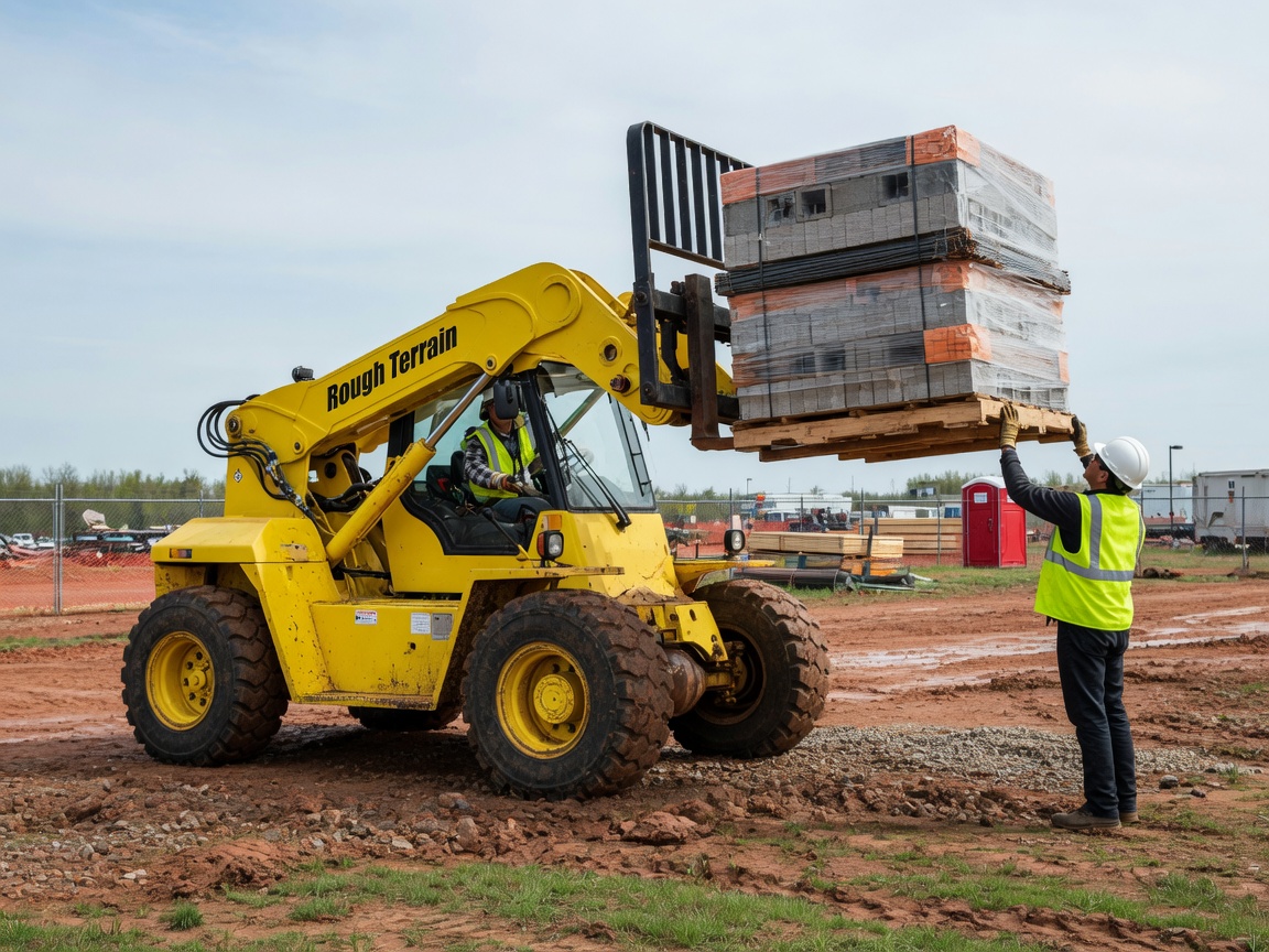 Rough Terrain Forklift Rental services