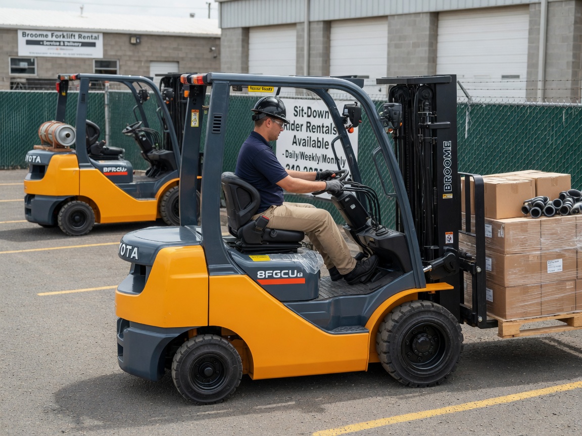Sit Down Rider Rental services